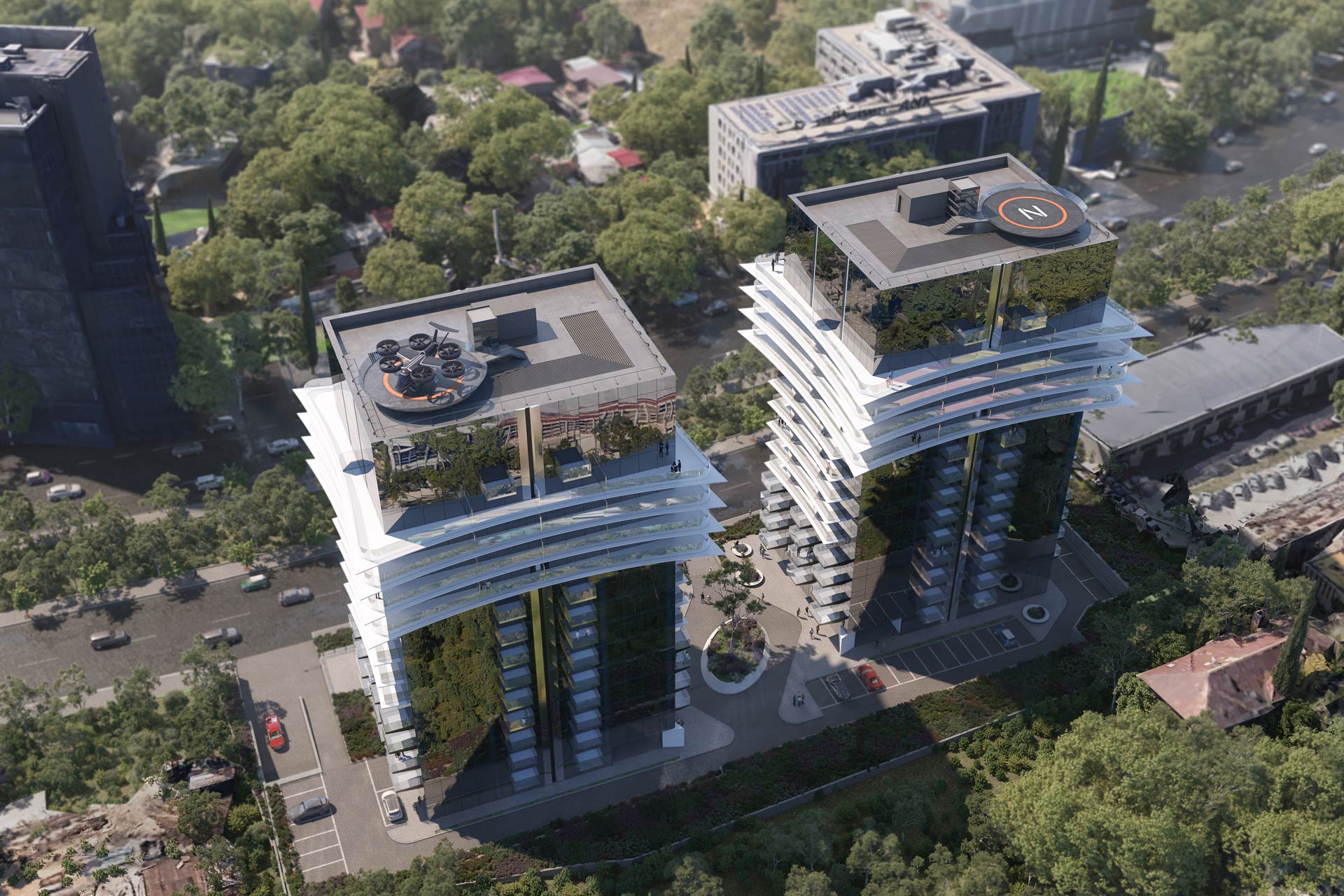 Mixed Use Towers